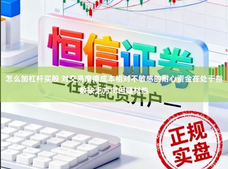 怎么加杠杆买股 对交易摩擦成本相对不敏感的耐心资金在处于指数缺乏方向但题材热