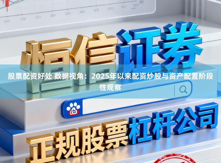 股票配资好处 数据视角:2025年以来配资炒股与资产配置阶段性观察