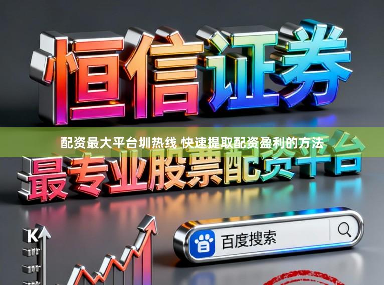 配资最大平台圳热线 快速提取配资盈利的方法