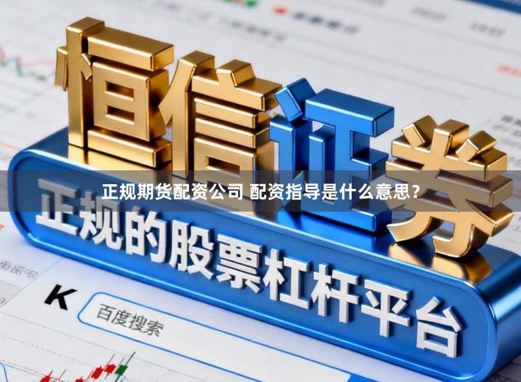 正规期货配资公司 配资指导是什么意思？